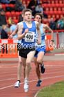 Mens under-17s 1500 metres, North Eastern Track and Field Champs, Gateshead Stadium. Photo: David T. Hewitson/Sports for All Pics